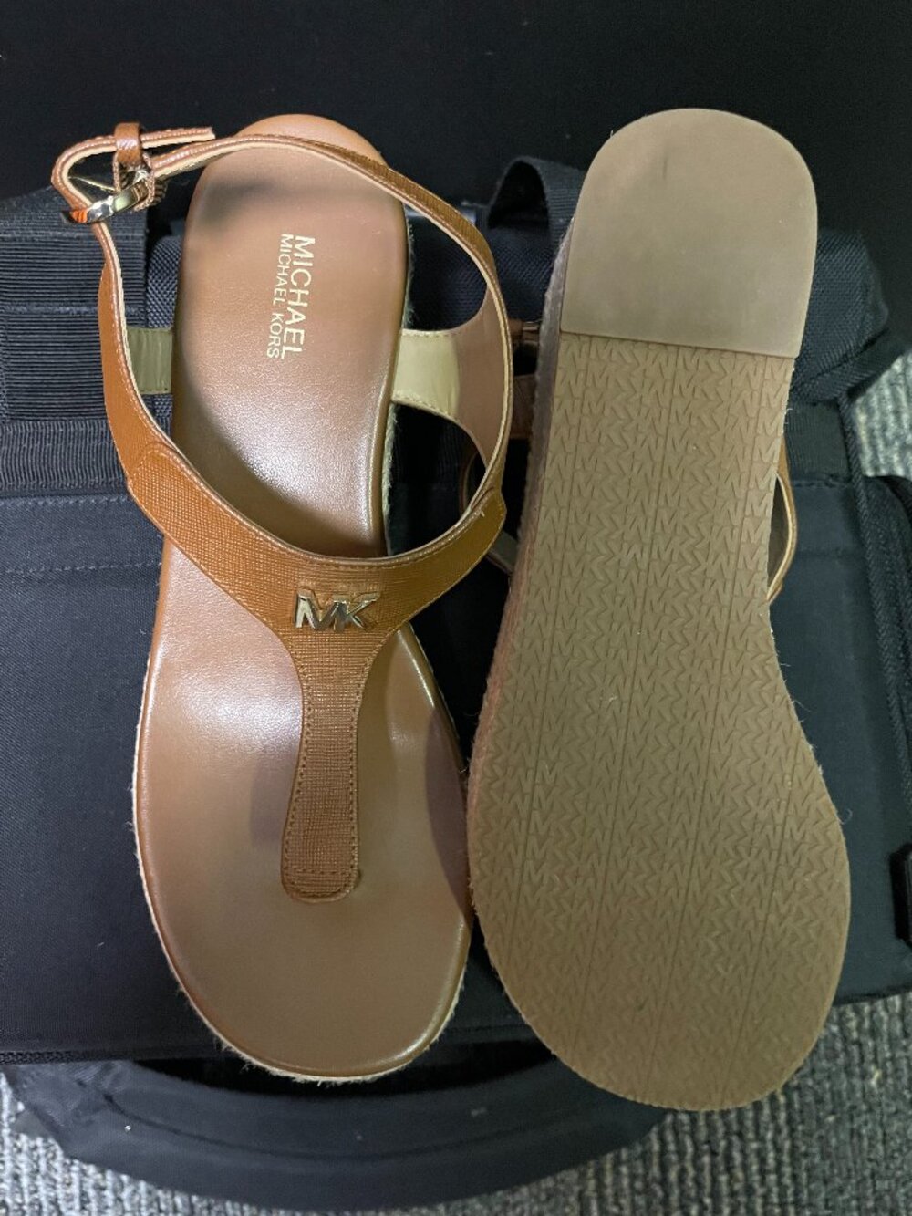 MK Wedge Sandals